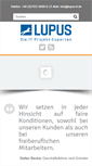 Mobile Screenshot of lupus-it.de