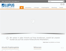 Tablet Screenshot of lupus-it.de